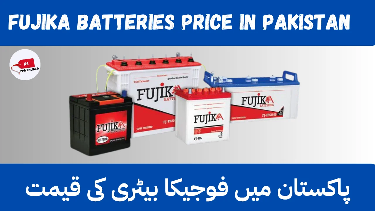Fujika Batteries Price in Pakistan