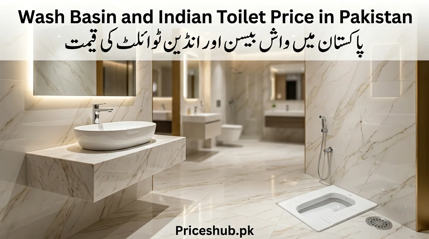 Wash Basin and Indian Toilet Price In Pakistan