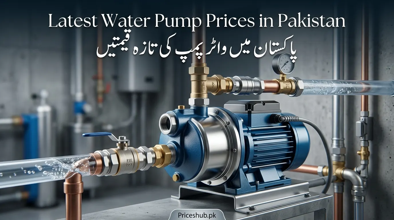 Latest Water Pump Prices in Pakistan