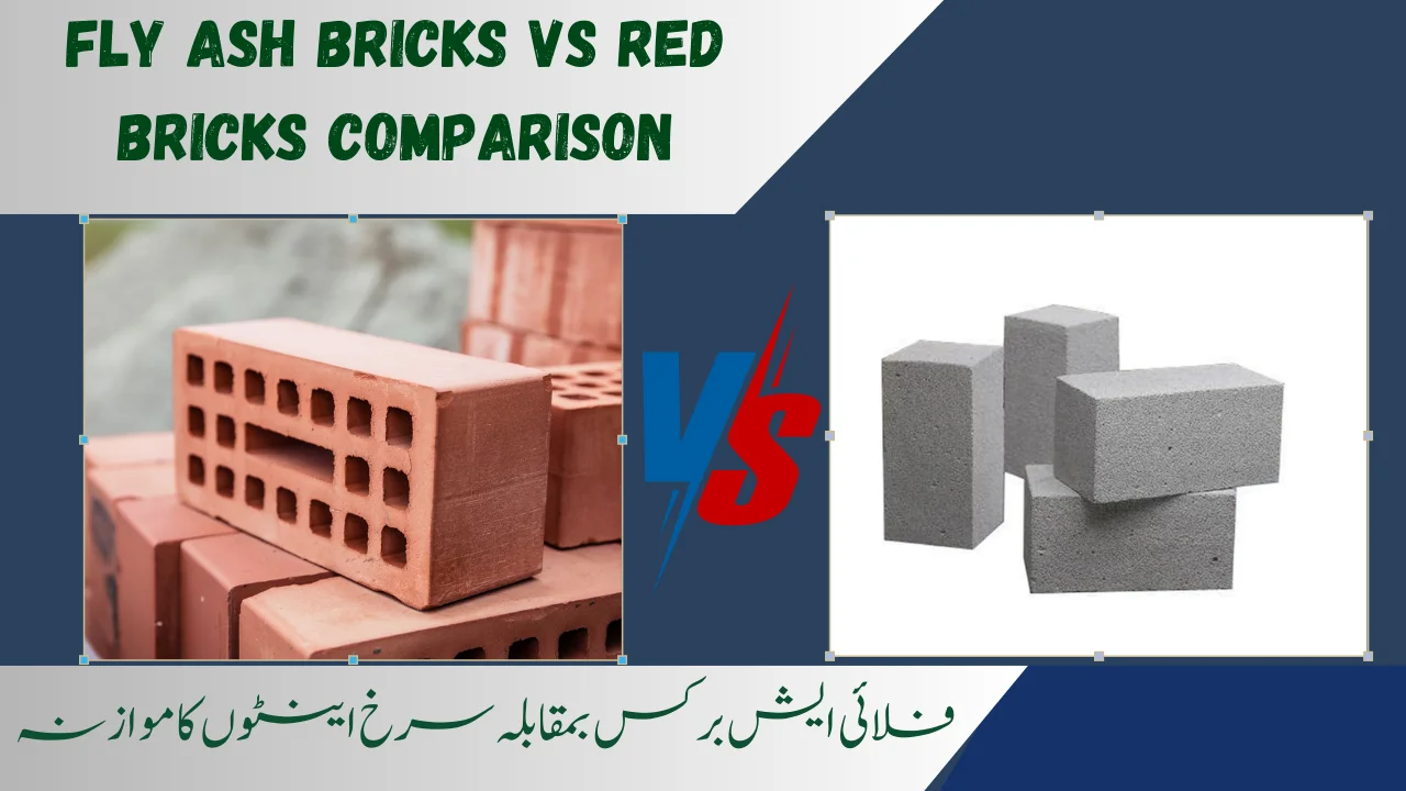 Fly ash bricks vs red bricks comparison