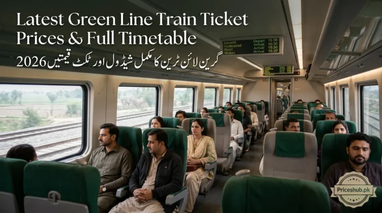 Latest Green Line Train Ticket Prices & Timetable