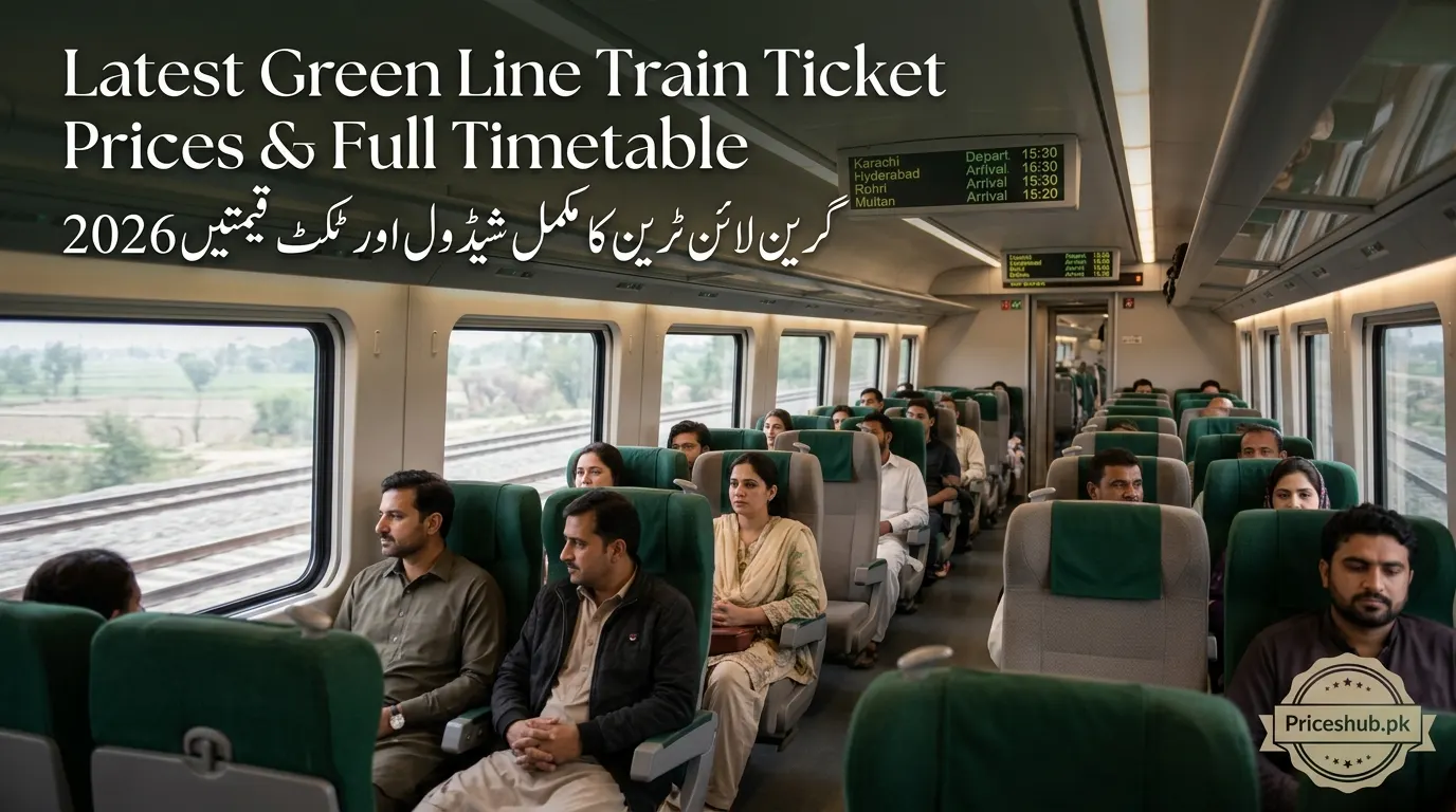 Latest Green Line Train Ticket Prices & Timetable
