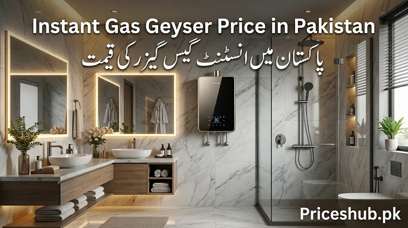 Instant Gas Geyser Price in Pakistan