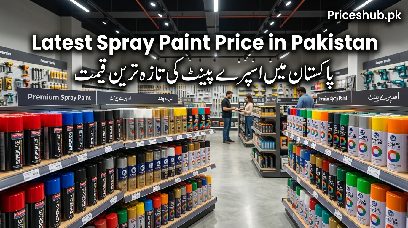 Latest Spray Paint Price in Pakistan