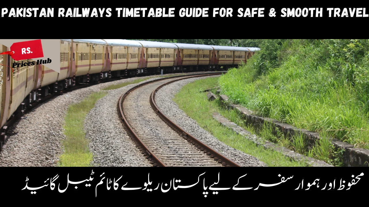 Pakistan Railways Timetable Guide for Safe & Smooth Travel