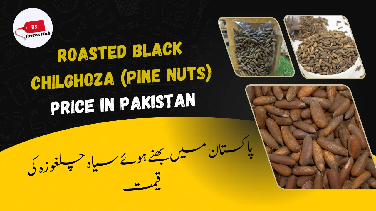 Roasted Black Chilghoza (Pine Nuts) Price In Pakistan