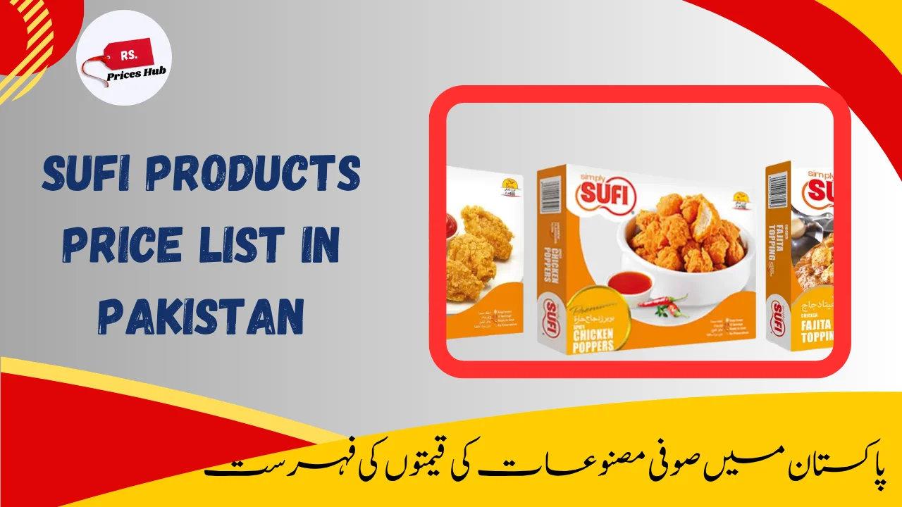 Sufi Products Price List in Pakistan