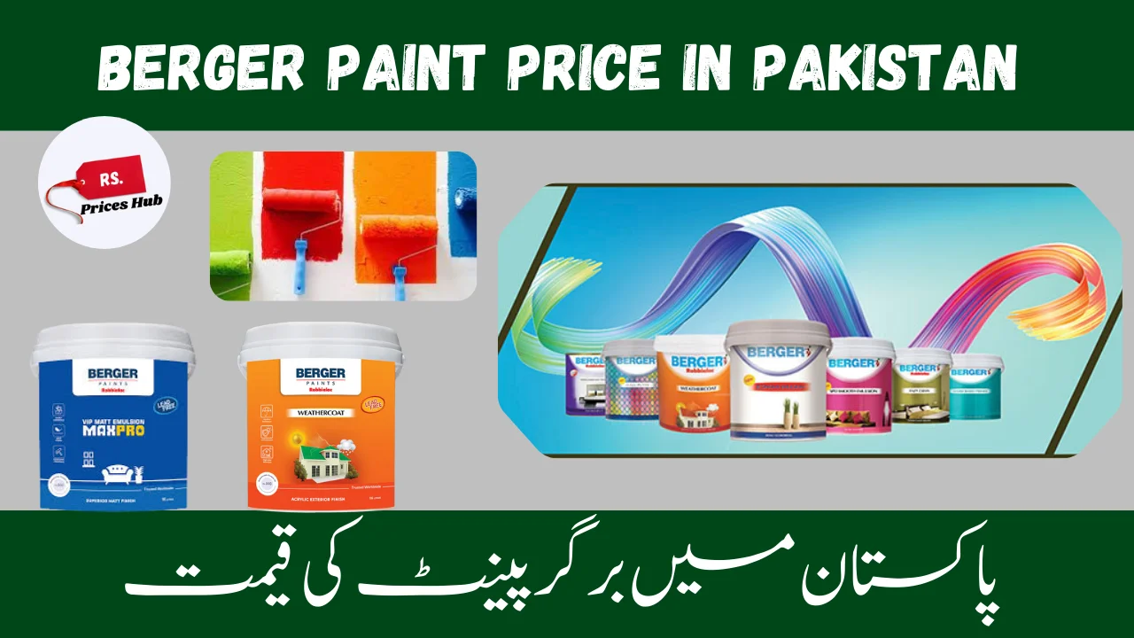 Berger Paint Price in Pakistan
