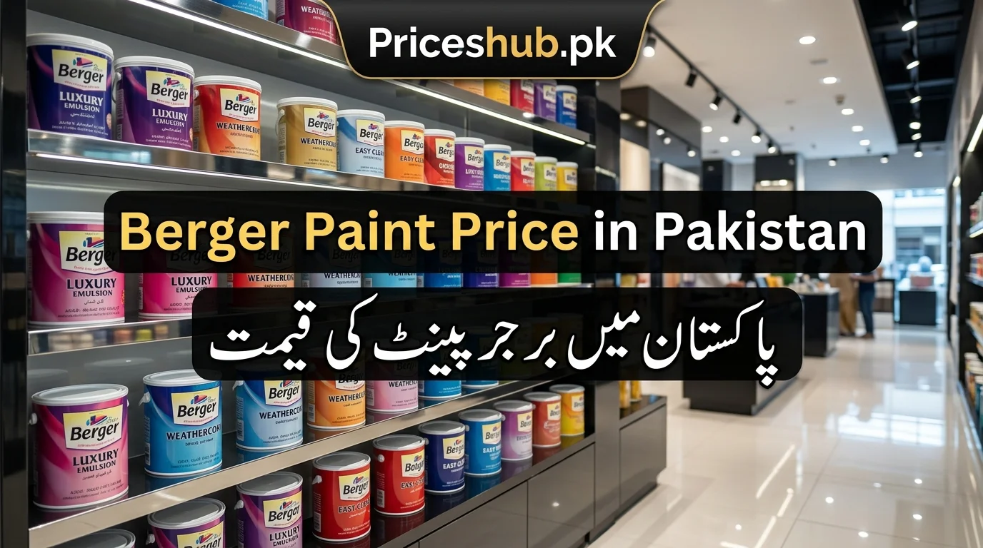 Berger Paint Price in Pakistan