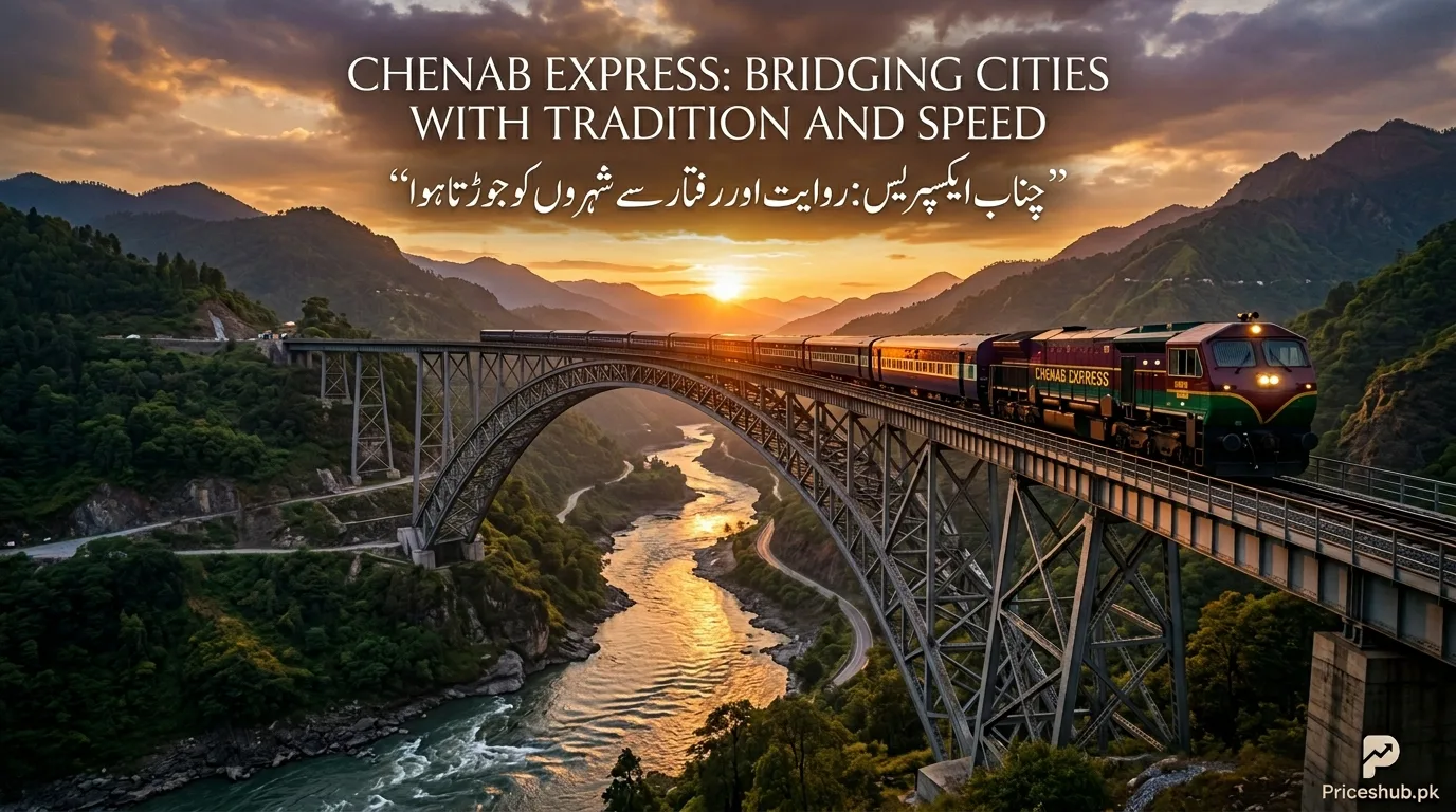 Chenab Express: Bridging Cities with Tradition and Speed