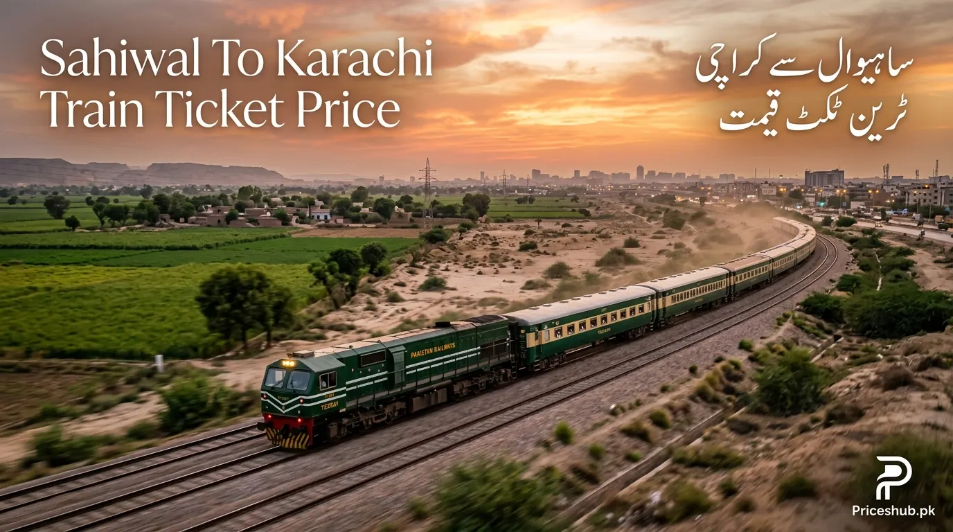 Sahiwal To Karachi Train Ticket Price